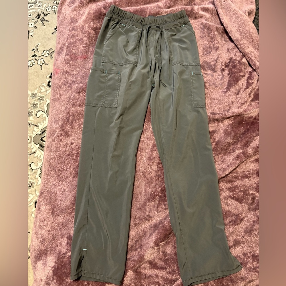Women’s Gray Drawstring scrub pants